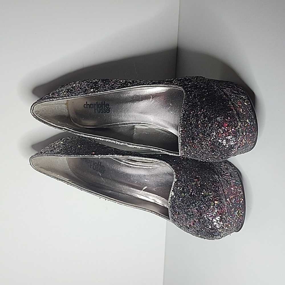 Charlotte Russe Glitter Heels